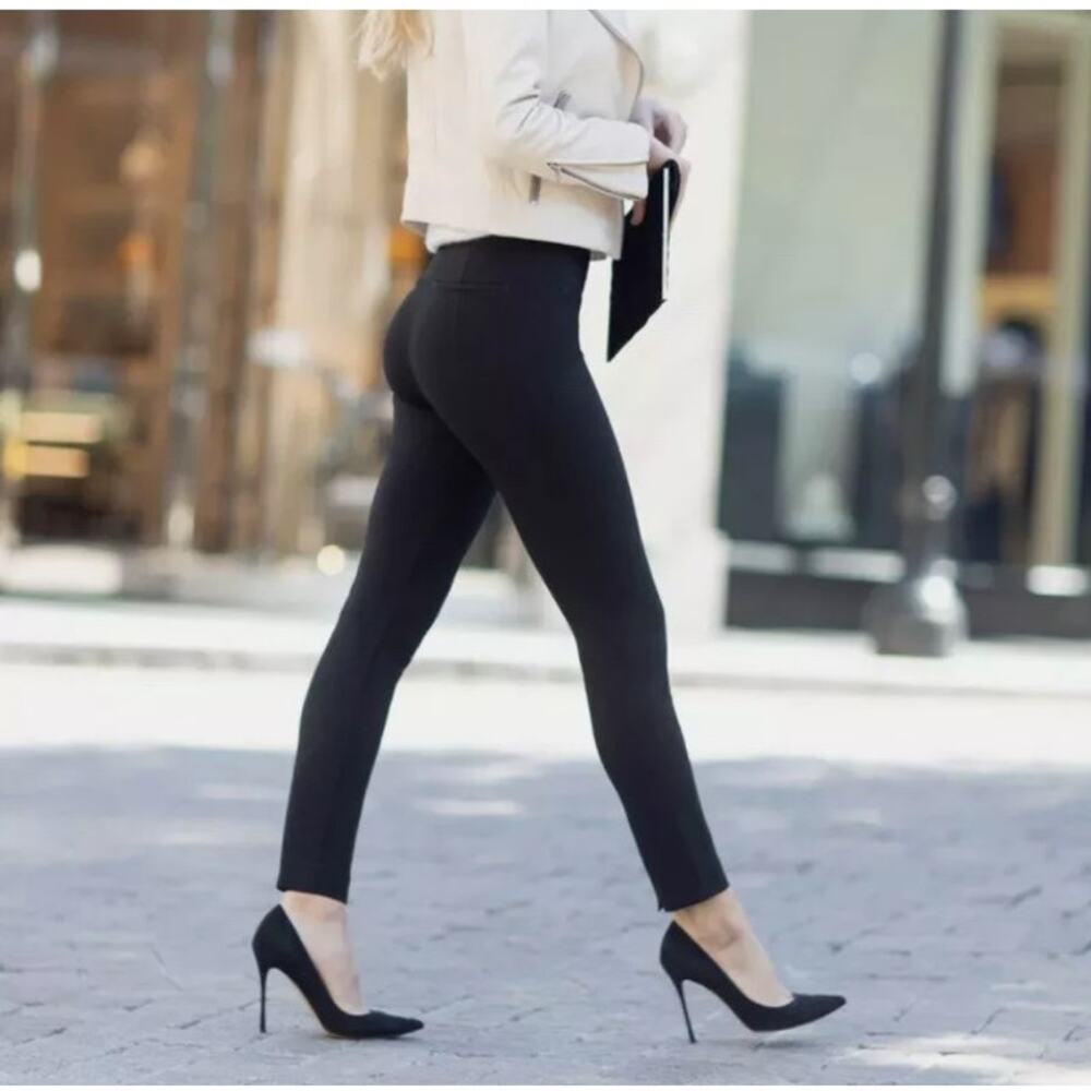 EUC SPANX The Perfect Back Seam Stretch Skinny Ankle Pants S 20251R